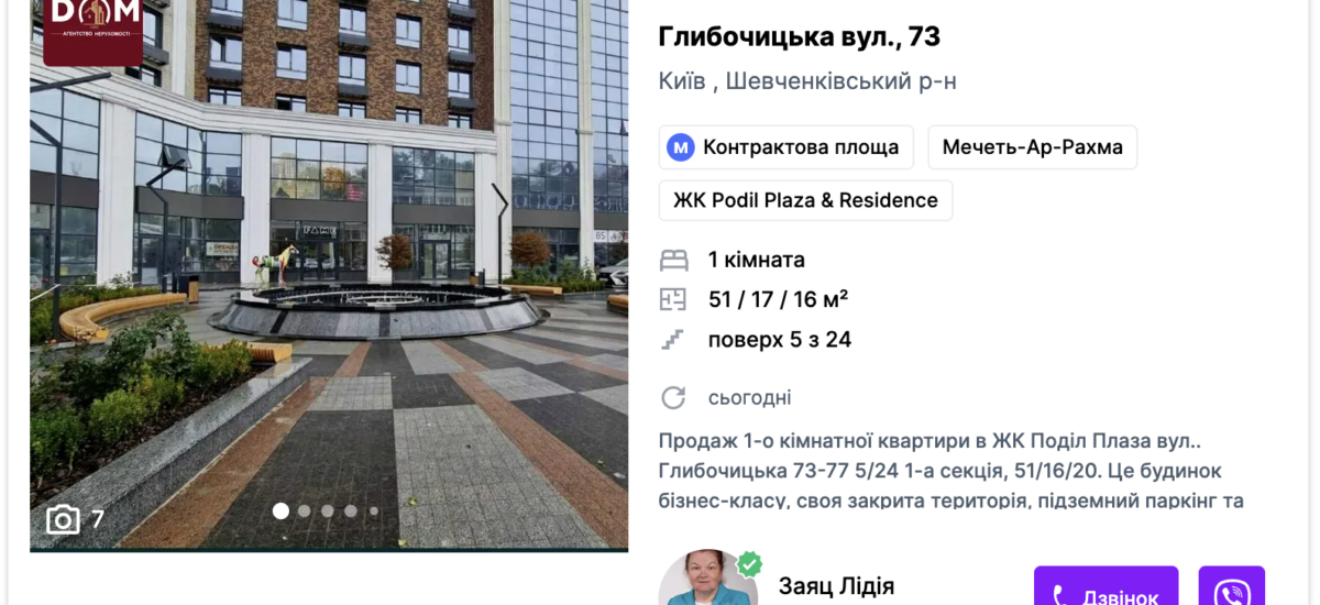 Анна Скороход: між фронтовими заявами та квадратними метрами