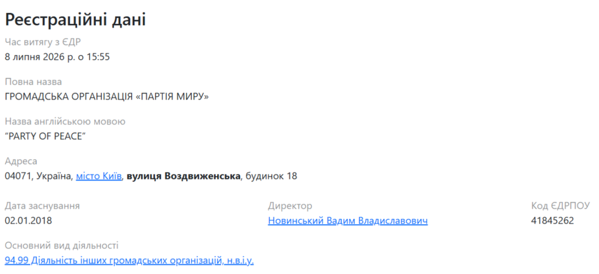 «Голуби миру» з Відня. Хто і навіщо реанімує проєкт Вадима Новинського
