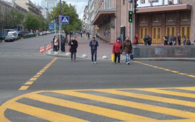 Кличко попросили сообщить предполагаемую дату открытия закрытого три года назад подземного перехода возле ЦУМа