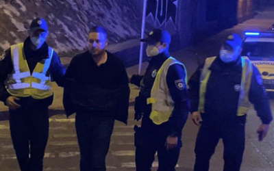 Зам Кличко - Владимир Слончак устроил разборки с полицейскими которые закончились дракой
