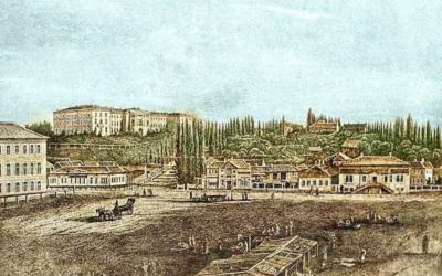 📜 Хрещатицька площа (Майдан Незалежності) у 1860-х роках 🏛️