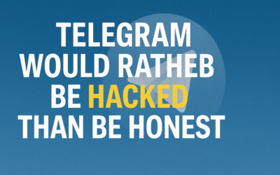 Telegram краще визнає злам, ніж правду