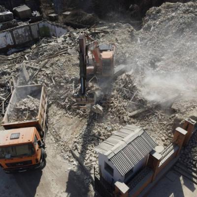 В Киеве снесли очередное историческое здание