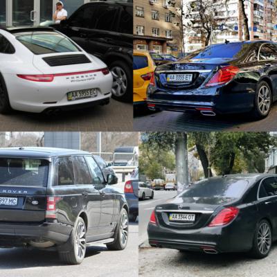 Автопарк депутата Глімбовської Катерини